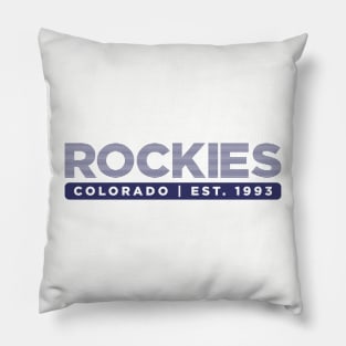 Rockies #1 Pillow