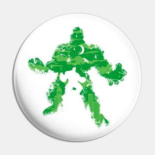 Green Monster Pin