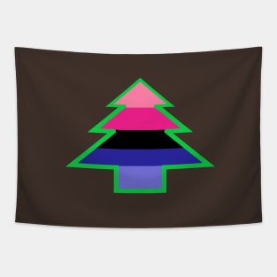 Omnisexual/Omniromantic Pride: Christmas Tree Tapestry