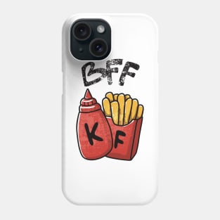 Best Friend Forever Ketchup and Fries FOOD-1 Phone Case