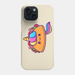 Cute Unicorn Taco Phone Case