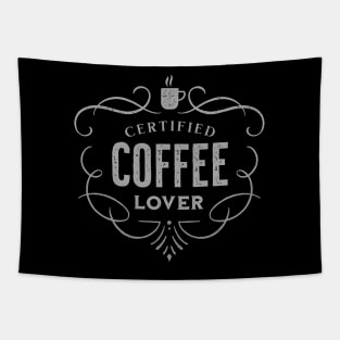 Certified Coffee Lover Tapestry