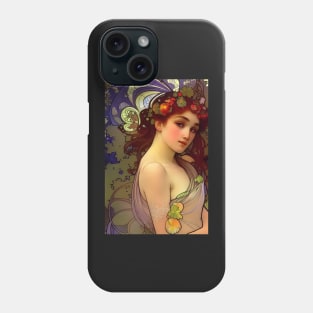 Art Noveau Lady Phone Case