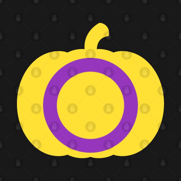 Halloween Pumpkin LGBT Flag Intersex by aaallsmiles