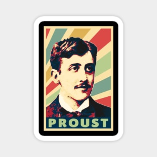 Marcel Proust Vintage Colors Magnet