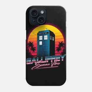 Gallifrey summer vibes Phone Case