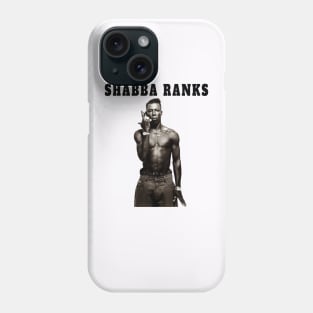 Shabba Ranks Jamaican 90s Dancehall General Jah Rastafari vintage Graphic Tee Hip Hop Poster vintage design, Singer TShirt Sweatshirt T-shirt LTL12 Phone Case