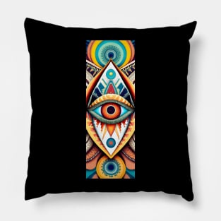 Tribal pattern adorns a Pillow