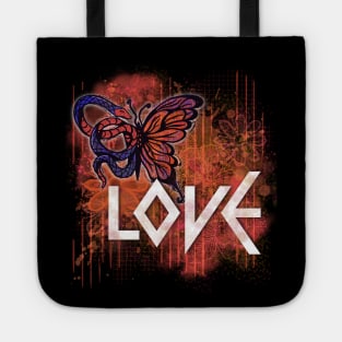 Love Girly Gothic Fairy Grunge Design Tote