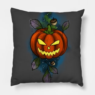 Jack o lantern Pillow