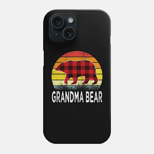 grandma bear grandma Phone Case by Bagshaw Gravity