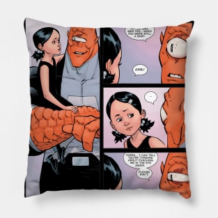 comic strip Pillow