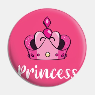 Royal Princess Crown Pin