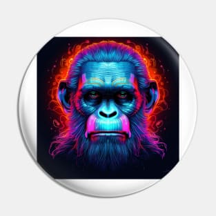 Apes Together Strong Neon Pop Art 2 Pin