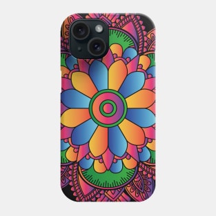 Colored Mandala Phone Case