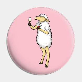 Fancy Sheep Pin