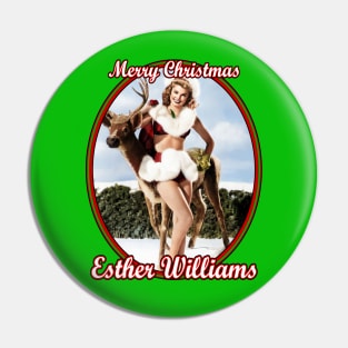 Esther Williams: Merry Christmas Pin