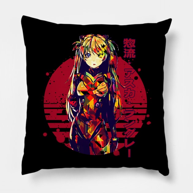 Asuka Langley Pillow by Retrostyle