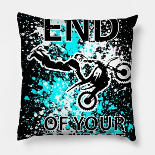 Motocross Biker Freestyle Stunt Pillow