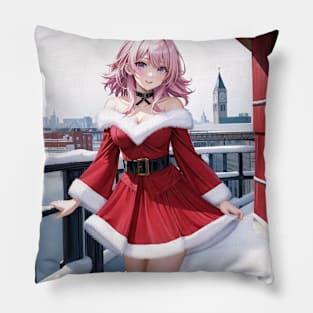 march 7th santa dress Pillow