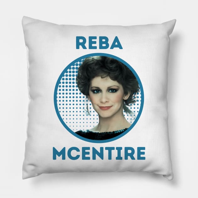 reba || blue Pillow by claudia awes