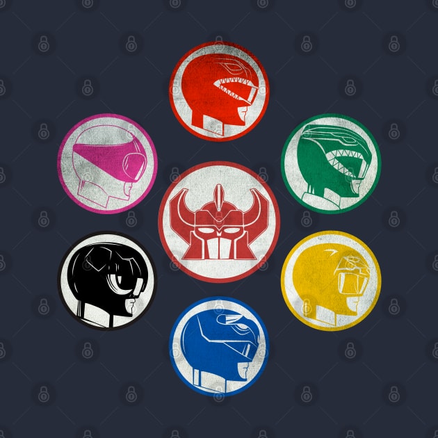 Power Rangers by creativespero