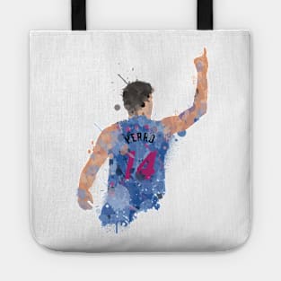 Tyler Herro Paint Splatter Art Tote