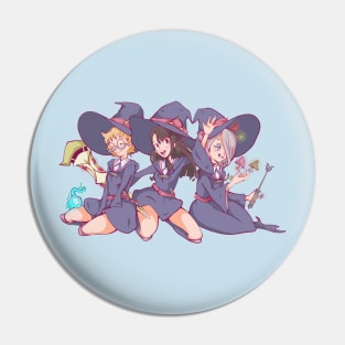 Three Little Witches Pin