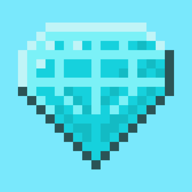 Pixel Diamond by BryDesignz