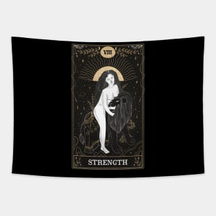 Strength Tarot Card Tapestry