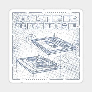 Alter Bridge Technical Drawing Magnet