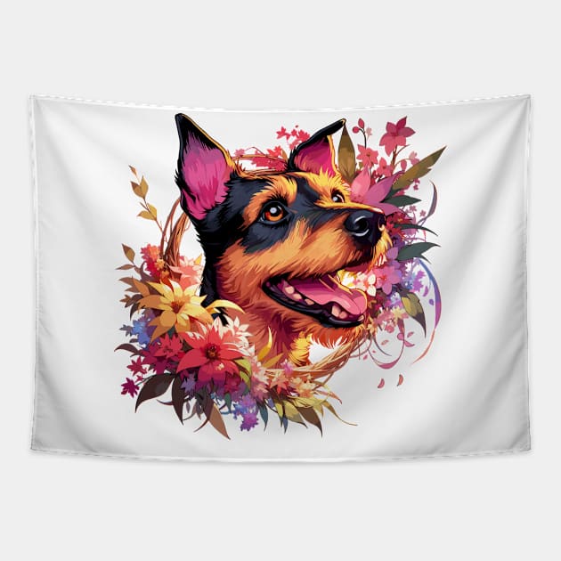 Jagdterrier Mothers Day Dog Mom Unique Gift Idea Tapestry by ArtRUs