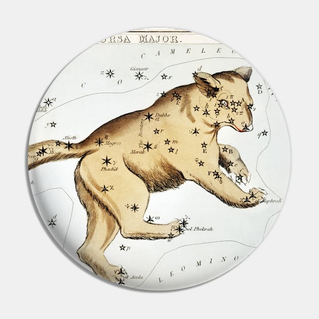 Ursa Major by Sidney Hall (1831) Pin by WAITE-SMITH VINTAGE ART