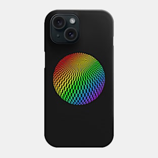 Circled Optical Illusion - #4 Phone Case