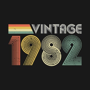 Vintage 1982, 40th Birthday Gift T-Shirt T-Shirt