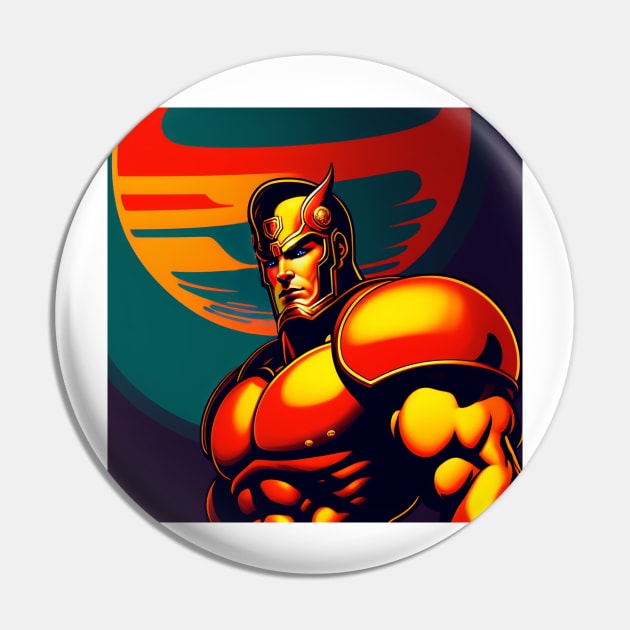 Spartan Strong MSU Vintage | Spartan Strong Comic Book Style,Warrior Pin by Zachariya420