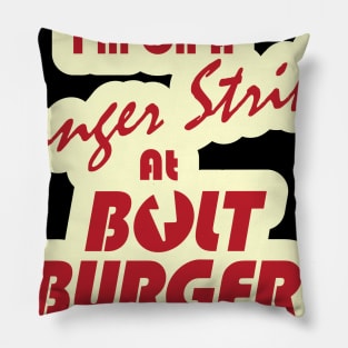 Bolt Burger Pillow