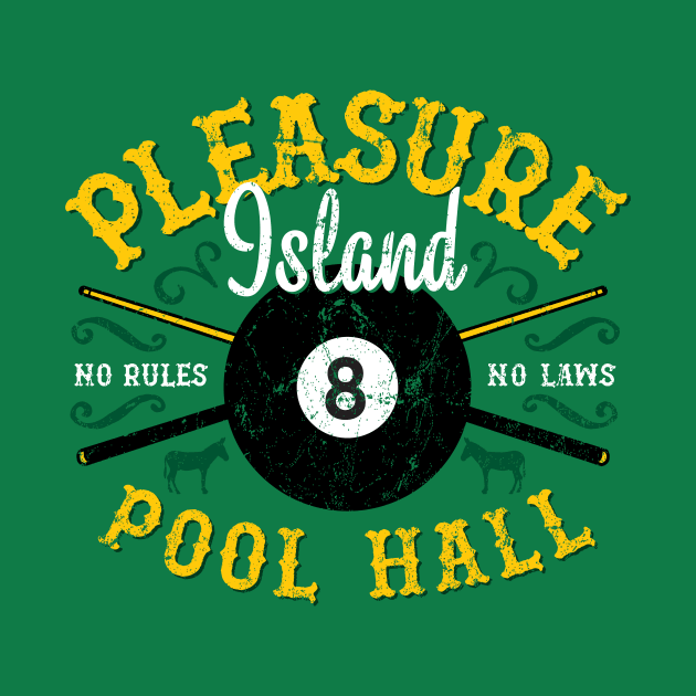 Pleasure Island Pool Hall by MindsparkCreative