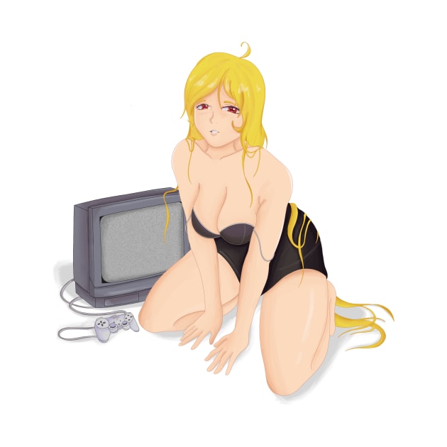 maetel but shes GAMING!?!?!? 😳 by tangerinethrash