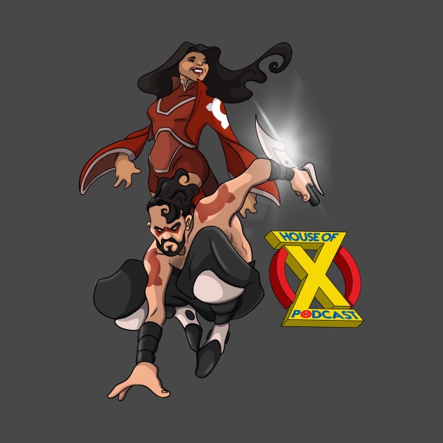 House of X Podcast Hosts by Matthew Harrison by Warpath_Dylan