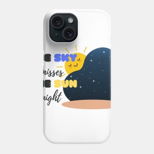 I miss the sun Phone Case