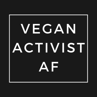 Vegan activist Af design T-Shirt