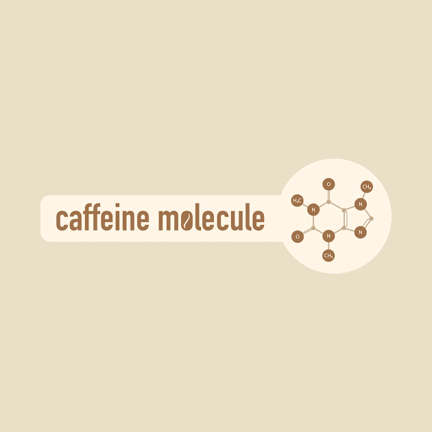 Caffeine molecule by FBdesign