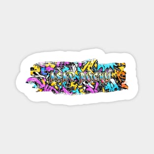 Rocky Graffiti Magnet