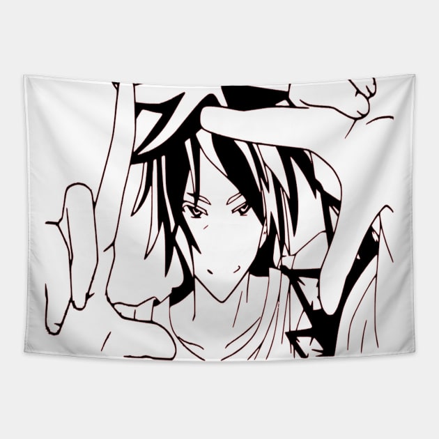 Sora No Game No Life Tapestry by OtakuPapercraft