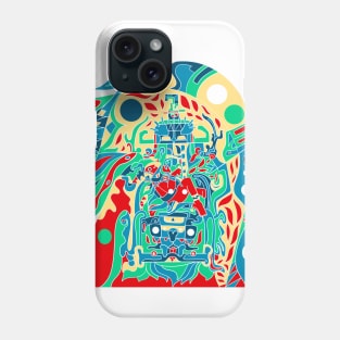 spaceman journey ecopop Phone Case