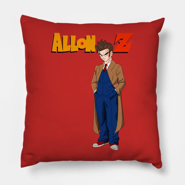 Allon-Z! - (Red) Pillow by thuansays