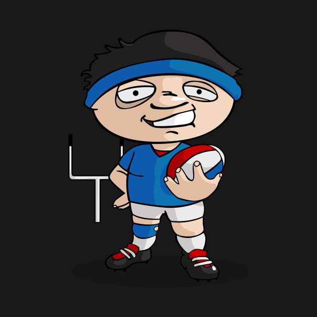 Rugby player by JORDYGRAPH