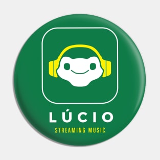 Lucio Streaming Music Pin