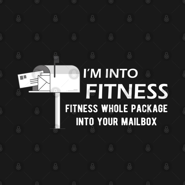 Postman - I'm into fitness fitness whole package into your mailbox by KC Happy Shop